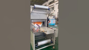 Foam box heat shrink packaging machine #packagingmachine #manufacturing #packingmachine #factory