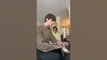 Thumbnail of playing my song for my childhood piano teacher. ‘golden hour’ is out everywhere. #shorts