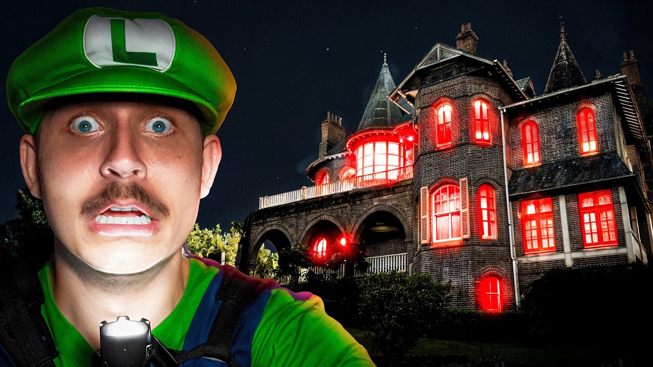 Hide and Seek IRL (in Luigi's Mansion)
