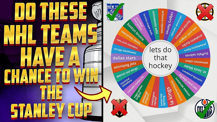 Does Your Favorite NHL Team Have A Chance To Win The Stanley Cup This Season?!?! *RANDOM GENERATOR*