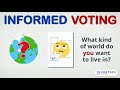 Understanding Democracy and Informed Voting