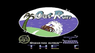 Outrun Demo by Gamma Cracking Force, C64 (1987)