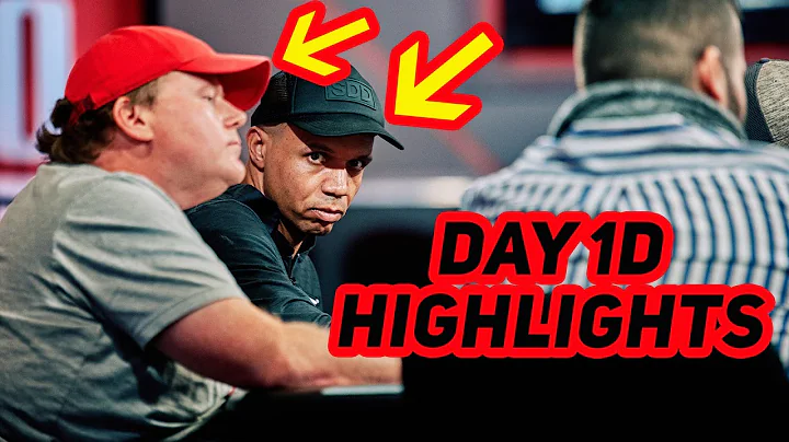 WSOP Main Event Day 1d Highlights with Phil Ivey, ...