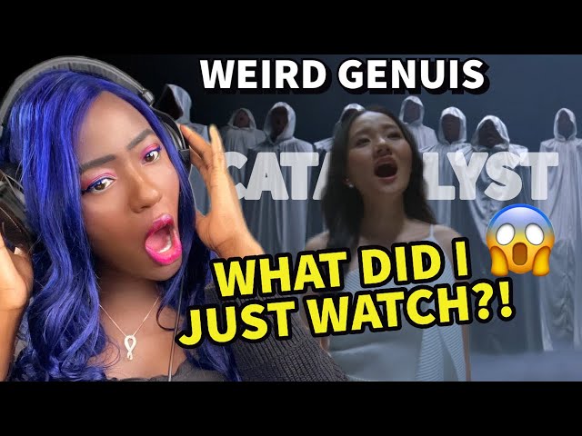 MUST WATCH!! CATALYST - WEIRD GENIUS (FT PEPITA)| SINGER FIRST TIME REACTION! class=