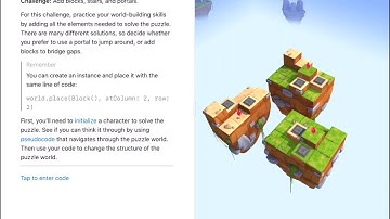 Floating Islands - Swift Playgrounds Learn to Code 2 with Explanation