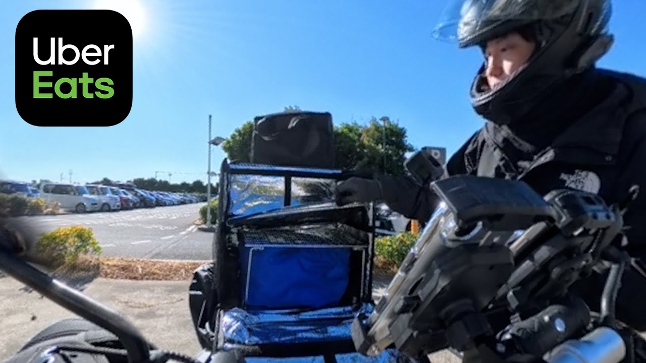 ウーバーイーツ配達に使ってるバッグとボックス紹介