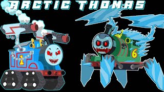 Arctic Thomas VS Frozen Percy - Epic Battle parody #soloanimation