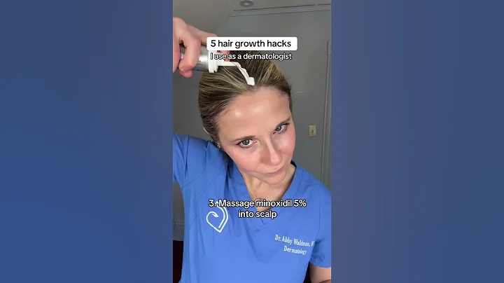 5 hacks for hair loss, from a dermatologist. #hairloss #dermatologist