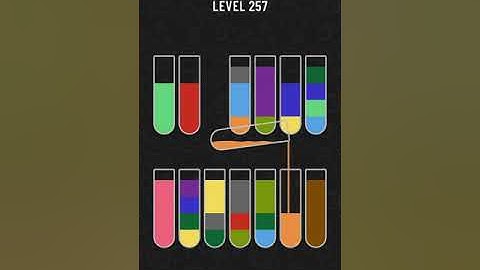 【Water Sort Puzzle】 Level 257