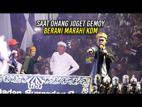 SAAT OHANG JOGET GEMOY DI HADAPAN DALANG DADAN | BIKIN KDM MERANA