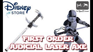 Star Wars The Last Jedi | Disney Store First Order Judicial Laser Axe Unboxing | The Dan-O Channel screenshot 5