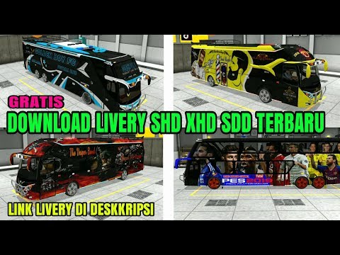 Download 375 Tema Livery Bussid Hd Shd Truck Keren