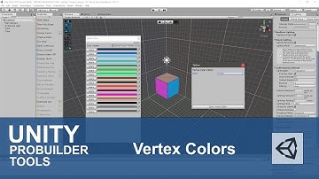 Unity Probuilder:  Vertex Colors