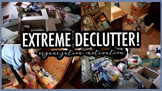 EXTREME DECLUTTER AND ORGANIZATION! | 50 YEARS IN 1 HOUSE!