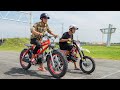 Nerf gun moto racing battle 8