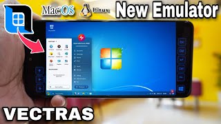 🔥 Vectras Emulator Android - Setup/Settings | NEW Windows Emulator | Run Linux/Mac OS On Android