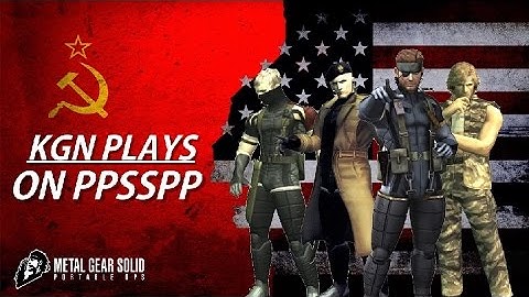 Metal Gear Solid (PPSSPP) on Nvidia Shield K1 Tablet (Android) | KGN Lets Play