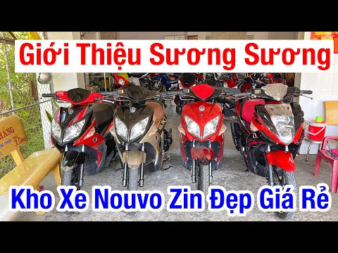 Giới Thiệu Sương Sương Kho Xe Nouvo 4 Nouvo 5 Cũ Zin Đẹp Giá Rẻ Bèo - Xe Cũ Tiền Giang #2021