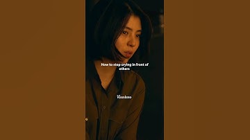 How to stop crying in front of others ✨        #shorts