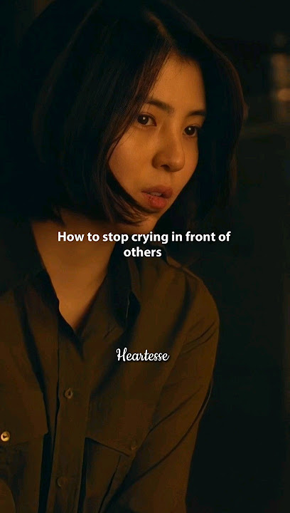 How to stop crying in front of others ✨        #shorts
