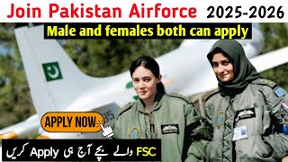 Join Pakistan Airforce After Fsc 2025-2026 Males and females both can apply screenshot 5