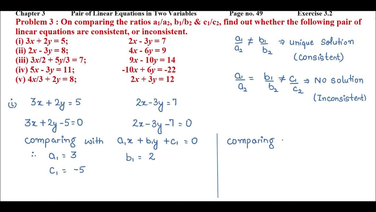 on-comparing-the-ratios-a1-a2-b1-b2-c1-c2-find-out-whether-the