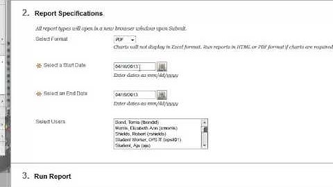 How to Create an Attendance Report