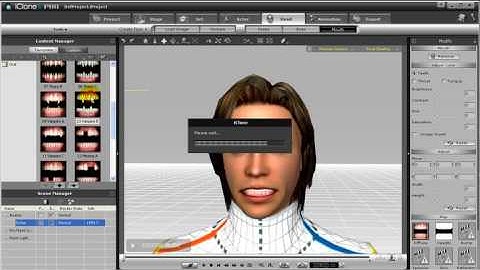 iClone4 Tutorial - 2D Image to 3D Head