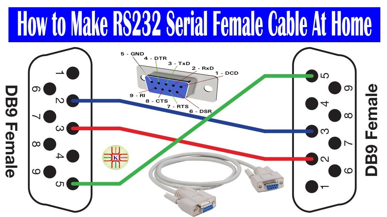 6ft Micros Pinout Serial Printer Cable Db9 Male To Db9 Female Thermal Tm T88 Ebay