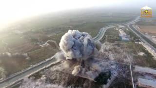 Taliban Afganistan'da gerçekleştirdiği canlı bomba saldırısını İHA (drone) ile kaydetti Resimi