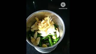 ginger garlic and chilli pestviral viral video youtubeshorts