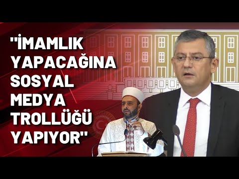 Özgür Özel: Halil Konakçı imamlık yapacağı yerde trollük yapıyor!