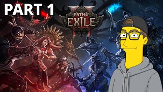 Playing Path of Exile for the first time (Part 1 VOD)