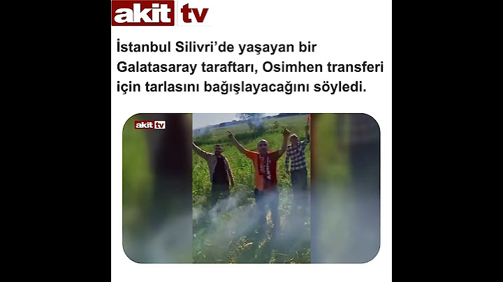İstanbul Silivri’de yaşayan bir Galatasaray taraftarı, Osimhen transferi için tarlasını...