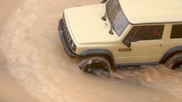 New MST 2020 Suzuki Jimny J4 Body first drive in the rain