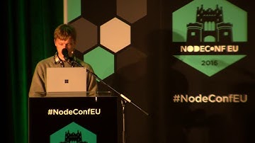 NodeConf EU | Node js with Chakracore. History, Progress, and where we go from here - Brian Terlson