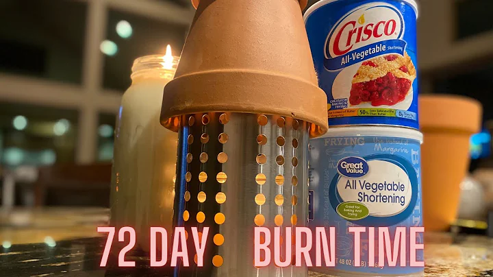 EMERGENCY HEAT and Light for 72 DAYS | Crisco cand...