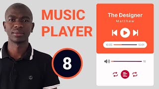 Awesome  MUSIC PLAYER JavaScript, Figma, CSS, HTML (South Africa) screenshot 4