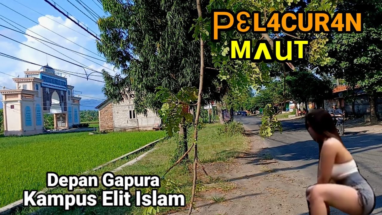 Persis Depan Gapura Kampus praktek kegiatan sumber daya konokan sekarang tau rasa setelah disegel.