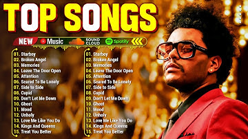 The Weeknd, Ed Sheeran, Bruno Mars, Justin Bieber, Maroon 5 🎶 Billboard 🍁 Spotify Playlist 2025