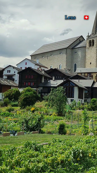 #wonderful #small village Lens in #switzerland 🇨🇭😍 #shorts