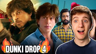 Americans React to Dunki Drop 4 TRAILER! | Shah Rukh Khan |