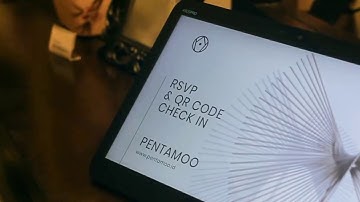 Pentamoo QR Code Check in and RSVP System