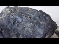 c1. 달운석 lunar meteorite -fusion crust. found in korea.for sale