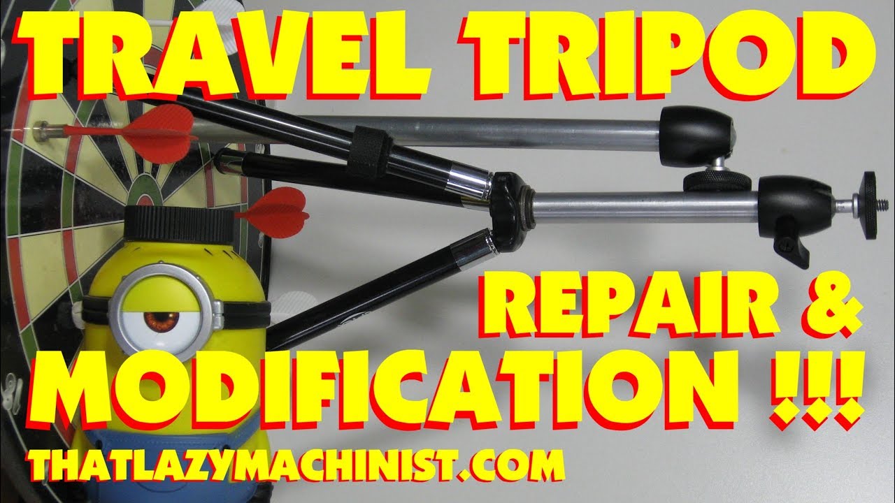 TRIPOD REPAIR & MODIFICATION, MARC LECUYER LQ035 YouTube