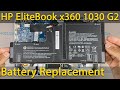 HP EliteBook x360 1030 G2 Battery Replacement