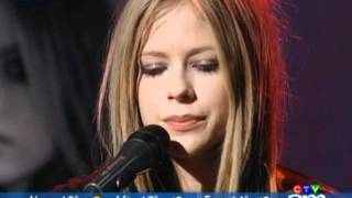 Avril Lavigne - Don&#39;t Tell Me @ CTV Canada - Acoustic 31/05/2004