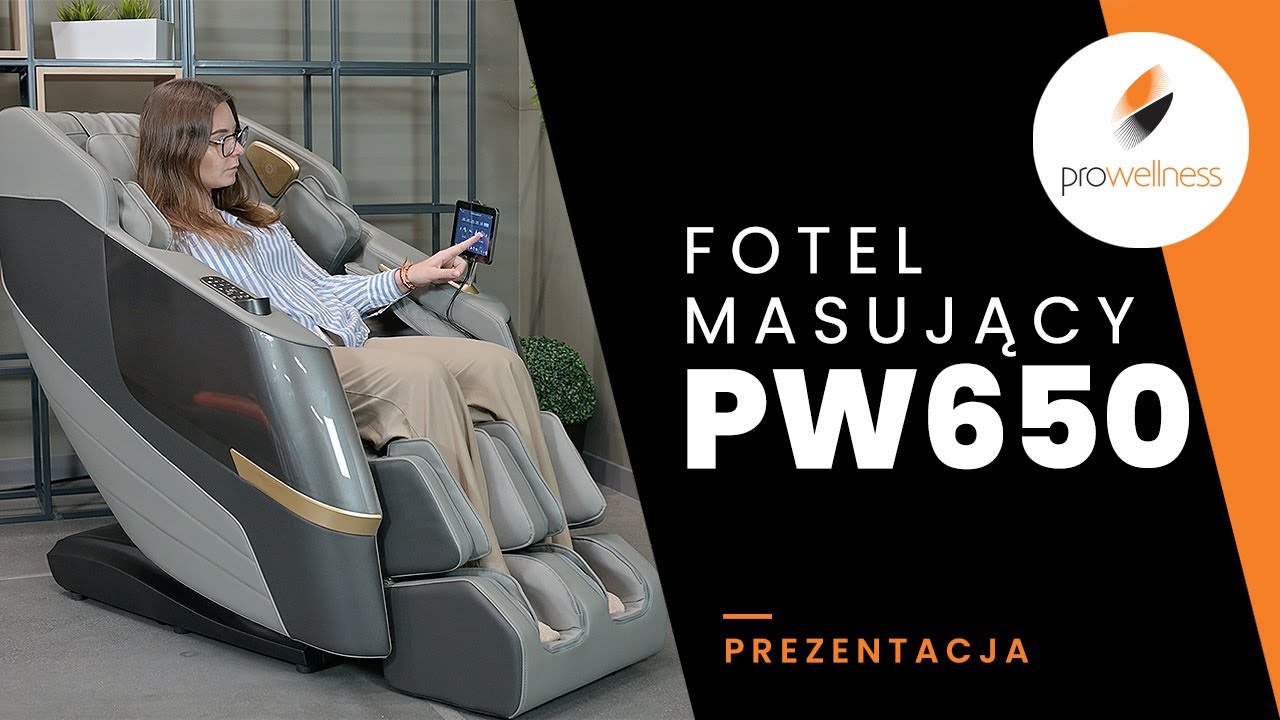 Fotel masujący Pro-Wellness PW650 - Prezentacja i funkcje