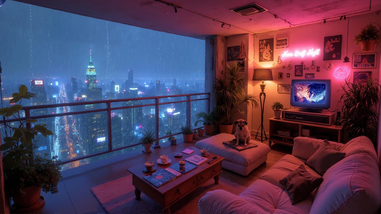 🎧 Lofi Hip Hop Music for Study, Sleep & Calm Focus | 🌧️ Rainy Night Lofi