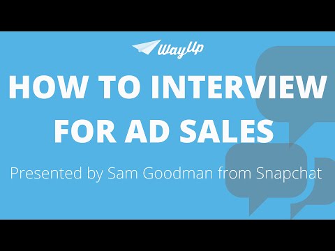 Sam goodman, who works in ad sales at snapchat, leads an interview and gives feedback. - follow us! facebook: https://facebook.com...